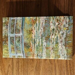 Impressionist Bridge Faux Book Decor